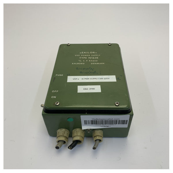 Sailor N163S-1 Marine Power Supply - Used