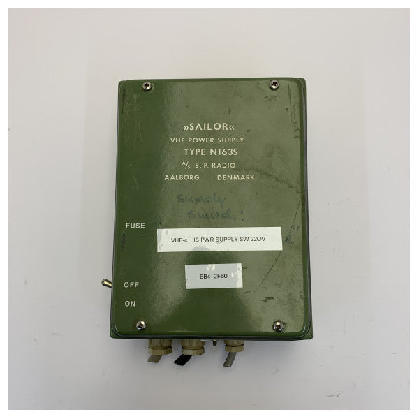 Sailor N163S-1 Marine Power Supply - Used
