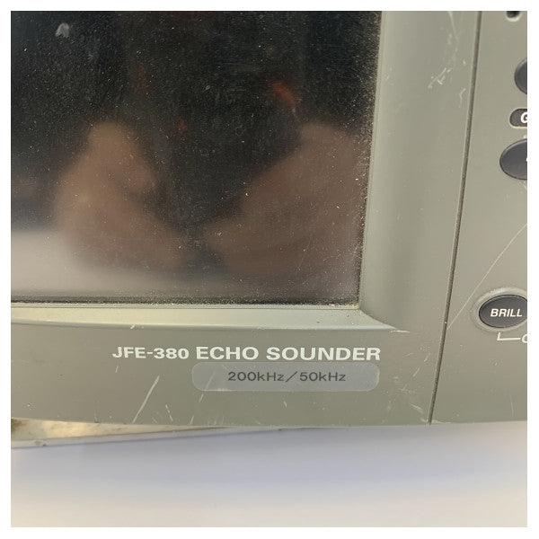 JRC JFE-380 Marine Echo Sounder Navigation Depth Finder - Used