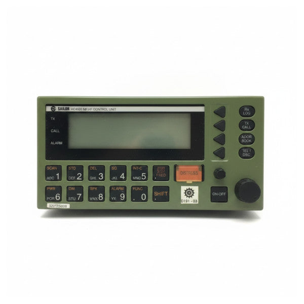 Sailor HC4500 MF/HF Control Unit Marine Radio Interface with Distress Button