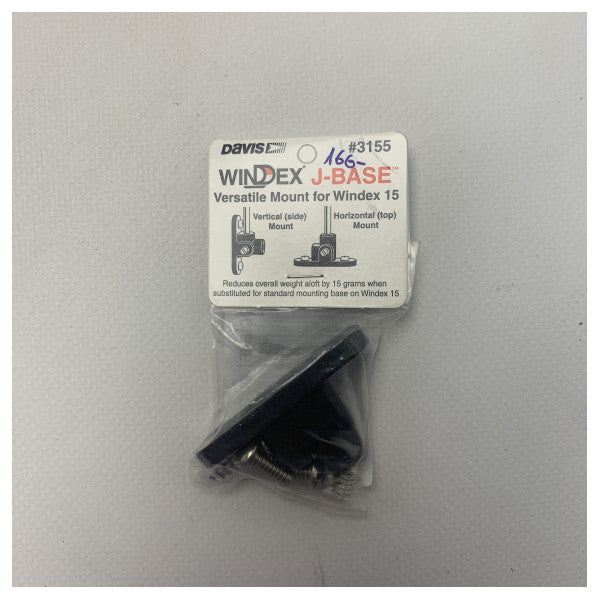 Windex J-Base Vielseitige Halterung für 15 Windmesser - Langlebige Montagehalterung in Marinequalität