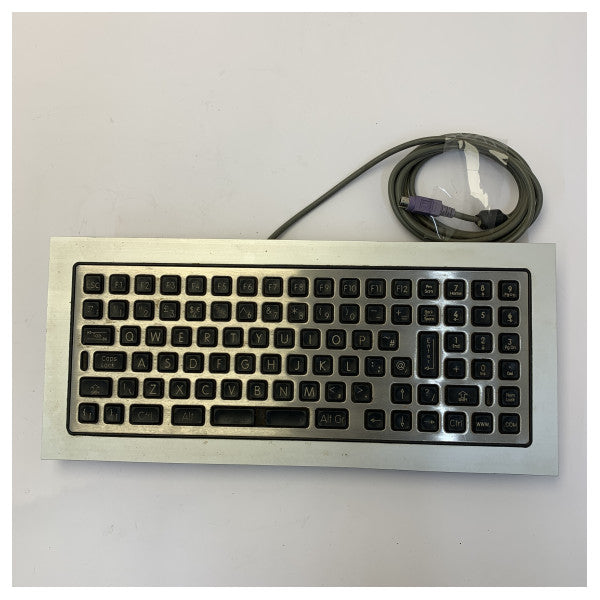 Marine Rustfrit Stål Qwerty Tastatur 2230-220011 til Beneteau Brugt