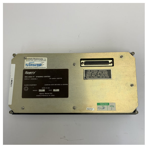 Sperry ADG-3000-VT Marine Autopilot Control Unit - Used Condition