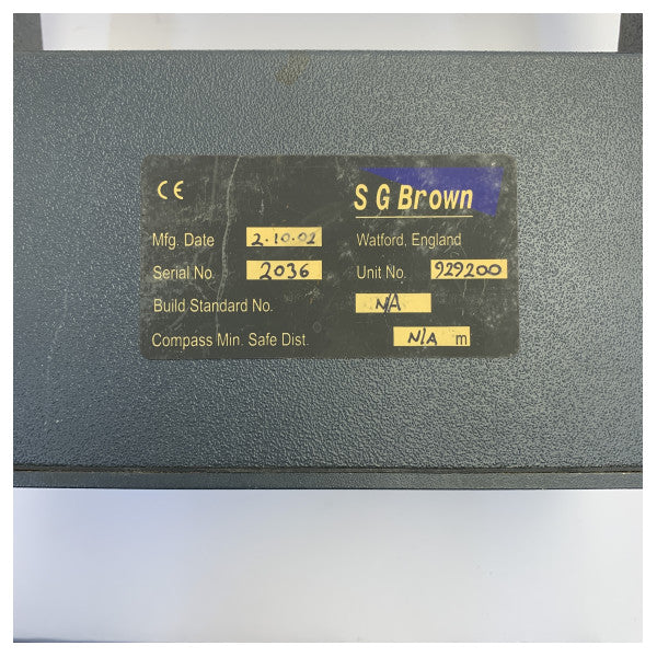 FS1-315MA-F Marine Navigation Repeater Unit with Mounting Bracket - Used