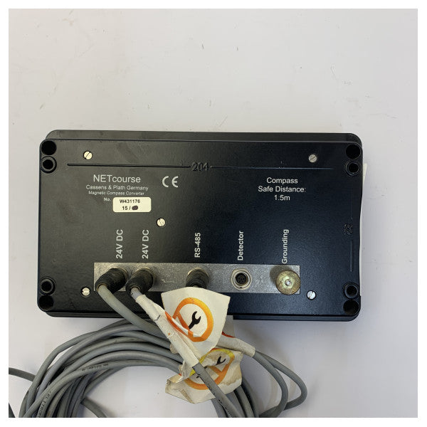 Cassens and Plath W431176 Netcourse Nemea Magnetic Compass Heading Unit - Used