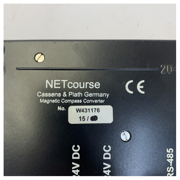 Cassens and Plath W431176 Netcourse Nemea Magnetic Compass Heading Unit - Used