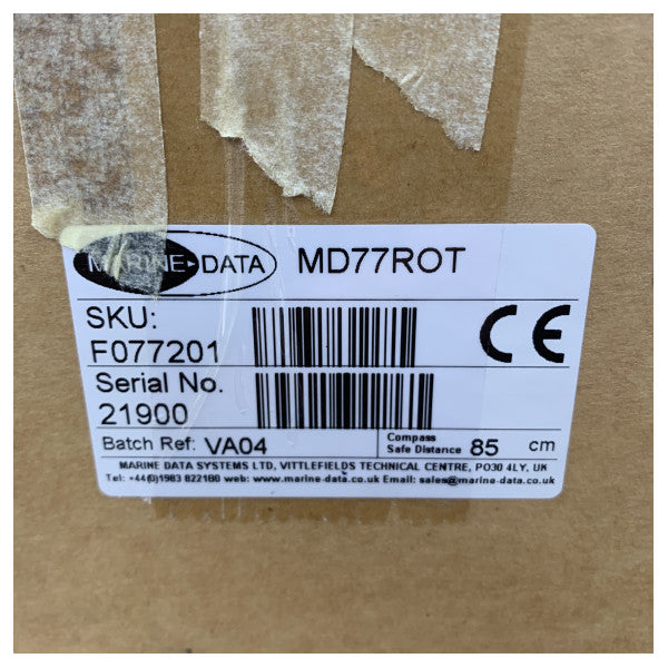 Marine Data MD77ROT Rate of Turn Indicator til planmontering til maritim navigation