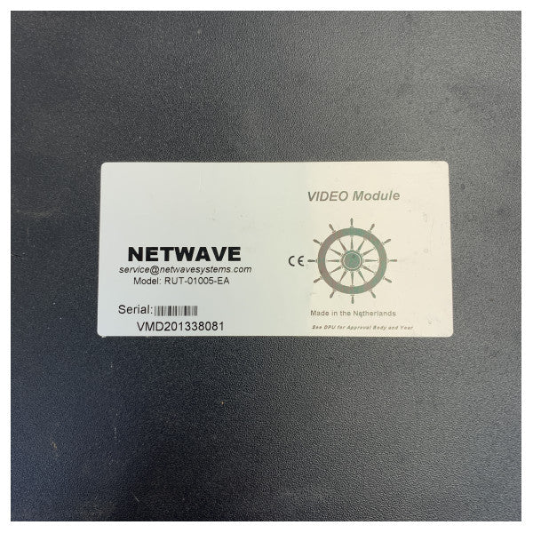 Netwave RUT-01005-EA Rutter VDR Marine Video Module 24V - Used
