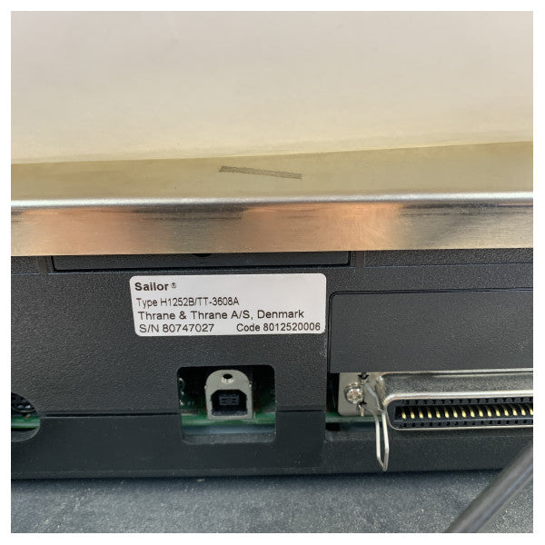 Sailor H1252B-TT-3608A Marineprinter 24V DC - Brugt