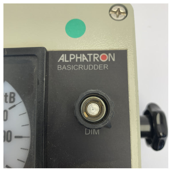 Alphatron BasicRudder Équipement de navigation marine - Unité indicatrice d'angle de gouvernail