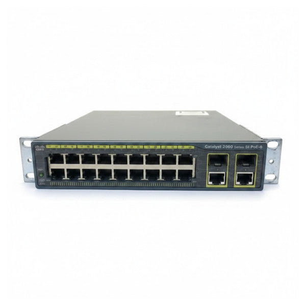 Cisco Catalyst WS-C2960-24LT 24-Port Ethernet Network Switch - Used