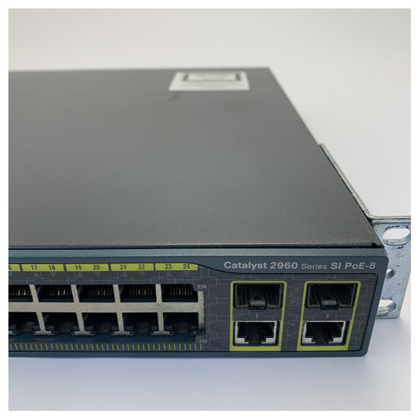 Cisco Catalyst WS-C2960-24LT 24-Port Ethernet Network Switch - Used