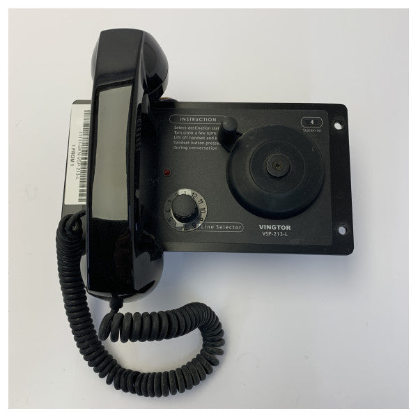 Zenitel VSP-213-L Battery-Free Marine Intercom System - Used
