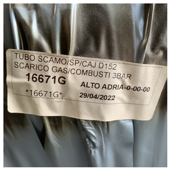 ホース技術 SCAMO/SP/CAP-152 152 mm 排気ホース 20 M