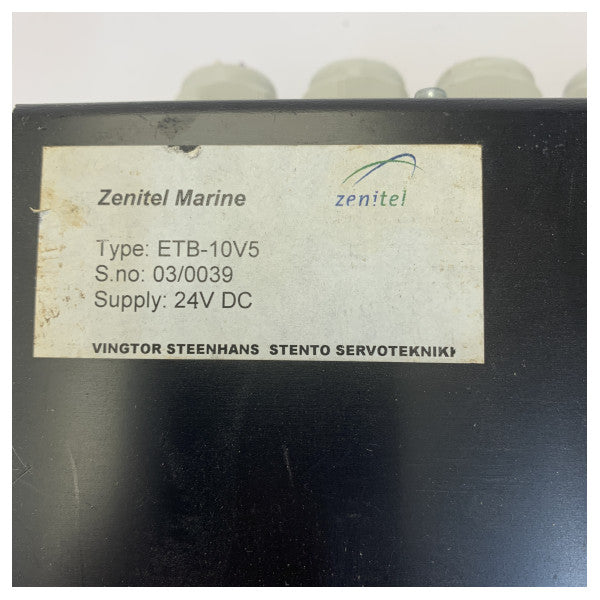 Zenitel ETB-10V5 Marine Intercom System 10-Line Command Talkback Station - Used
