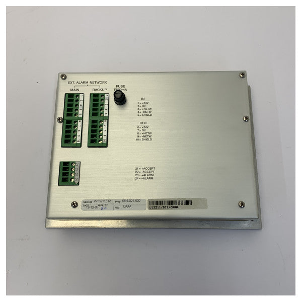 Praxis 98-6-021-600 Alarm Duty System Display Module - Used