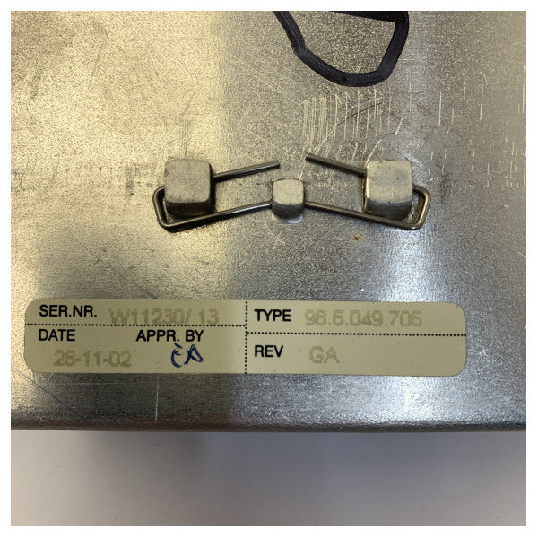 Praxis 98-6-049-706 styrprocessorplatta för marin automation - Begagnad