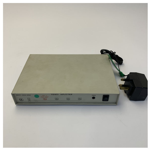 MSV-104-350 VGA-videosplitter med 4 porte, 350 MHz - Brugt