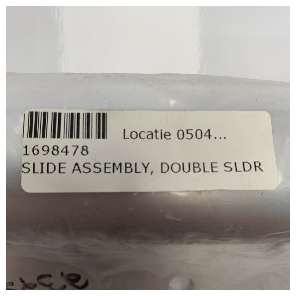 Marine Grade Edelstahl Dual Slide Montage - Durable korrosionsbeständig Segeln Hardware 37cm