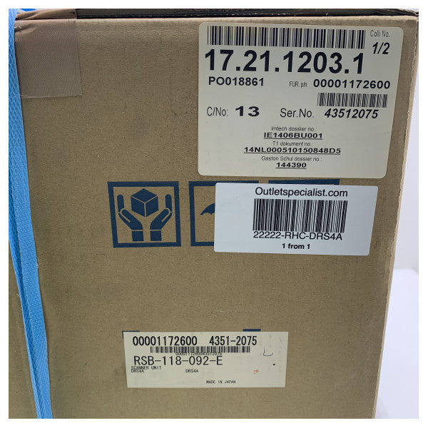 Radar digitale UHD marino Furuno DRS4A 4 kW 48 nm - RSB-118-092-E