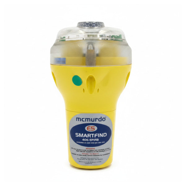 McMurdo Smartfind E5 EPIRB nødpeilesender for nødsituasjoner - brukt