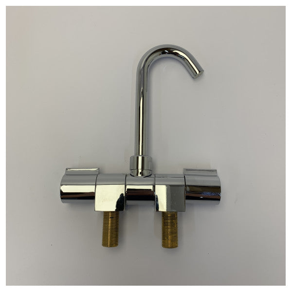 Trem Short Marine Mixer Tap with 18mm Large Spout - Yacht Hardware N0103110