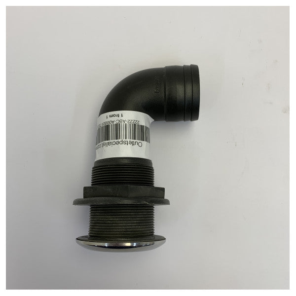 Azimut Benetti Nylon 90-Grad-Fitting aus RVS, Trim-Yacht-Hardware-Teil A000017320