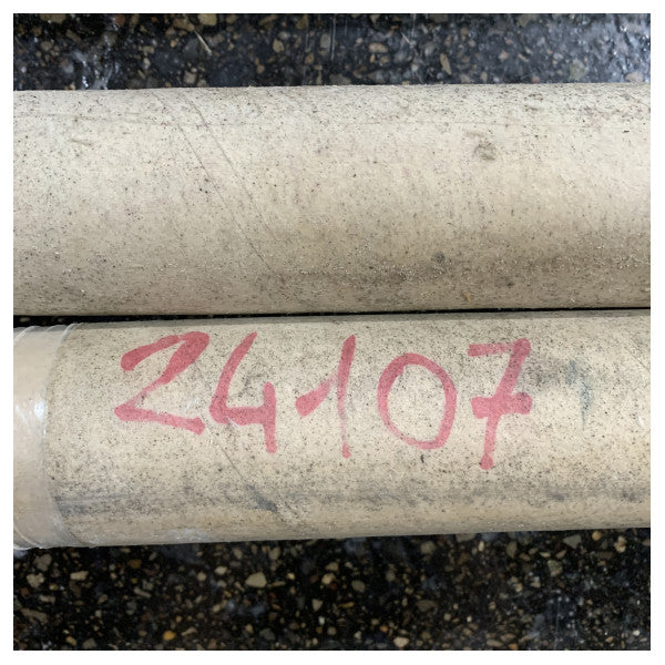 Osculati AISI 316 rustfritt stål støtfangerlistprofil 38x15mm