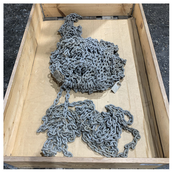 Sanguineti Galvanized Anchor Chain 8mm x 50m DIN 766
