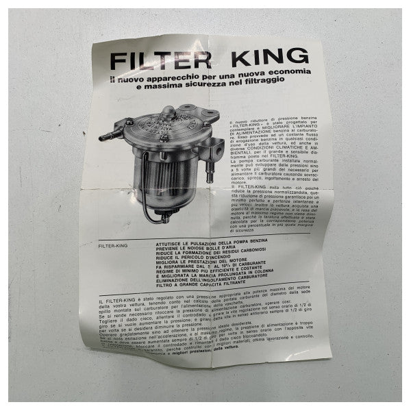 System filtrów paliwa Filter King - 1765700