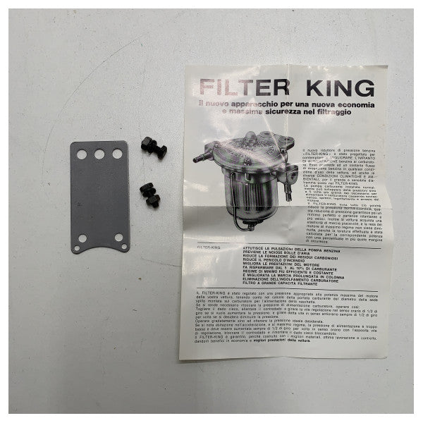 Wysokiej jakości morski filtr paliwa 1765701 - trwała metalowa obudowa, łatwa instalacja, odporność na korozję dla silników łodziowych