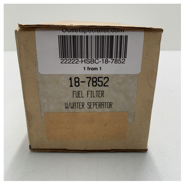 Sierra Marine 18-7852 yakıt filtresi | su ayırıcı kiti beyaz