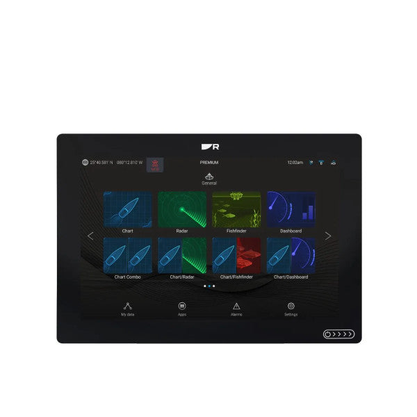 Raymarine Axiom 12 Plus MFD 12-tommer kortplotter multifunktionsdisplay -