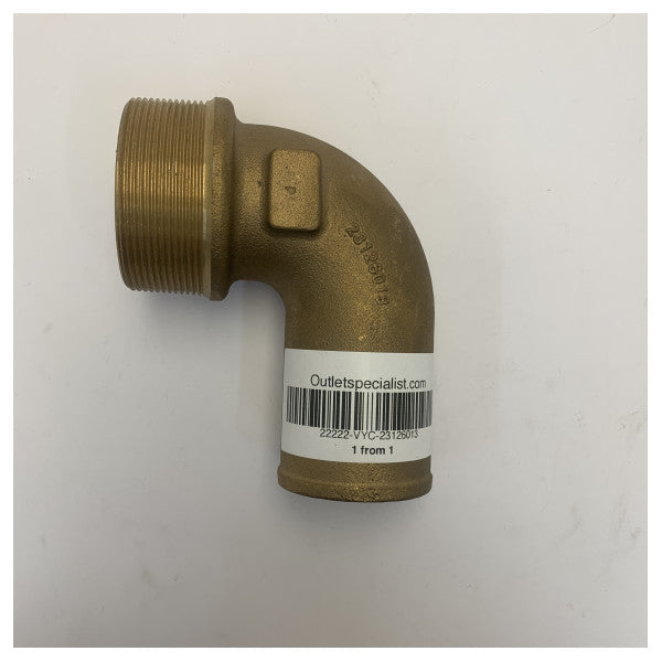 Groco 23126013 Racor de codo marino Herraje para yate