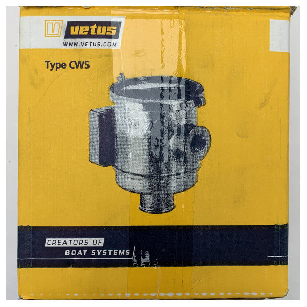 Filtro de enfriamiento de agua de mar Vetus CWS13/4 de 1 3/4 pulgadas