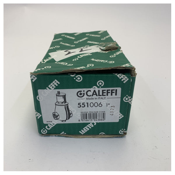 Caleffi 551006 Druckminderer aus Messing für Marine- und Yachtsysteme