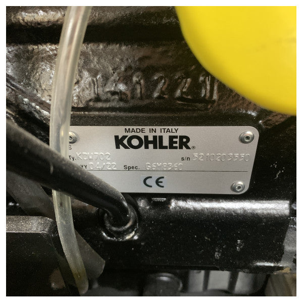 VTE Paguro 9000 9 kVa 8 kW marint dieselgenerator 50 Hz 230V - KDW702