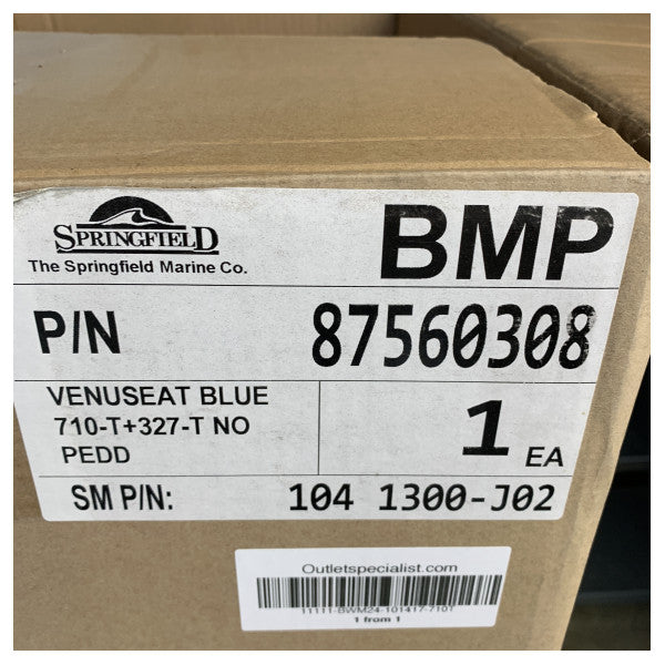 Springfield Venuseat Blue Faltbarer Marinsitz - 101417-710T