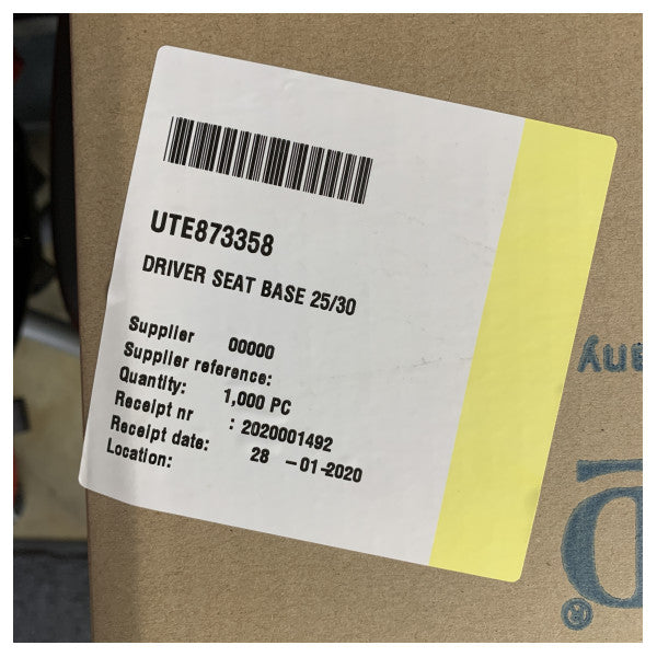 Springfield Adjustable Marine Aluminum Driver Seat Base H25 to 30 cm - 1260751-U