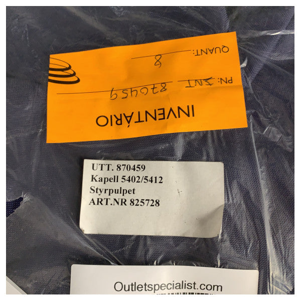 ウッターン S54 ブルー キャンバス ステアリング コンソール カバー - 870459