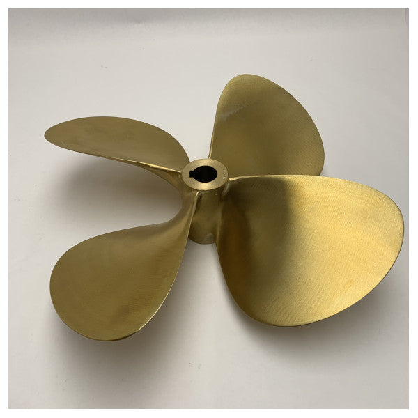 Maucour Marine Bronze Propeller 40mm 4-Blatt 18 x 18.5 Zoll RH - HJH180185RH04