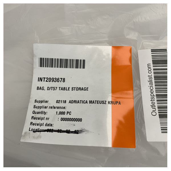 Cubierta de lona para almacenamiento de mesa de cockpit Uttern D/T57 antracita - 2093678