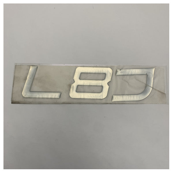 ウッターニ C87 ボートロゴステッカー - 耐久性のあるマリンビニールデカール 2x8.39 インチ 防水