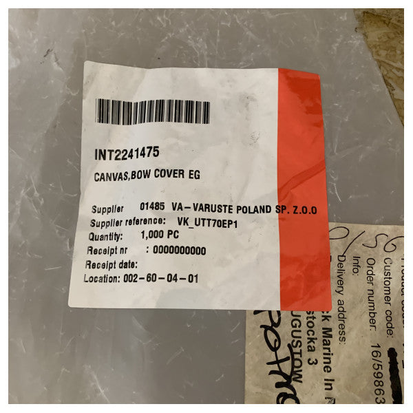 Чохол для лука Uttern T70 Black Canvass з опорною трубкою - VK_UTT70EP1