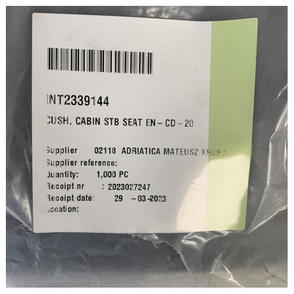 Cojín del asiento del Quicksilver 805 Cruiser y del Uttern D77 Cabin