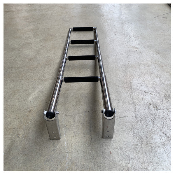 Échelle de baignade pliante en acier inoxydable 4 étapes - LADR40001-N