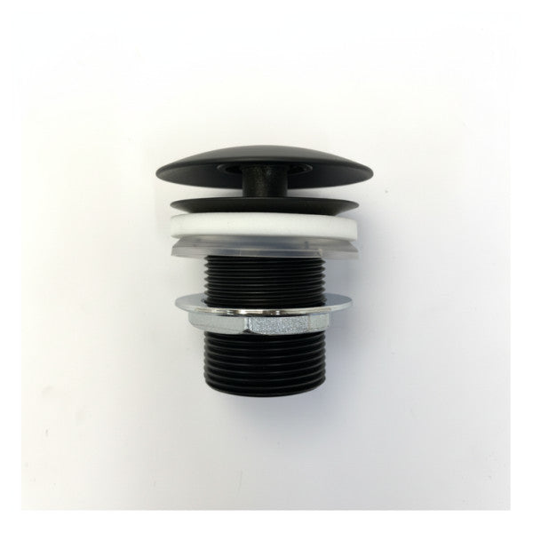 Gessi 01376-299 Assembly tad-Drenaġġ tal-Lavandin - Iswed Matte Hardware tal-Jott