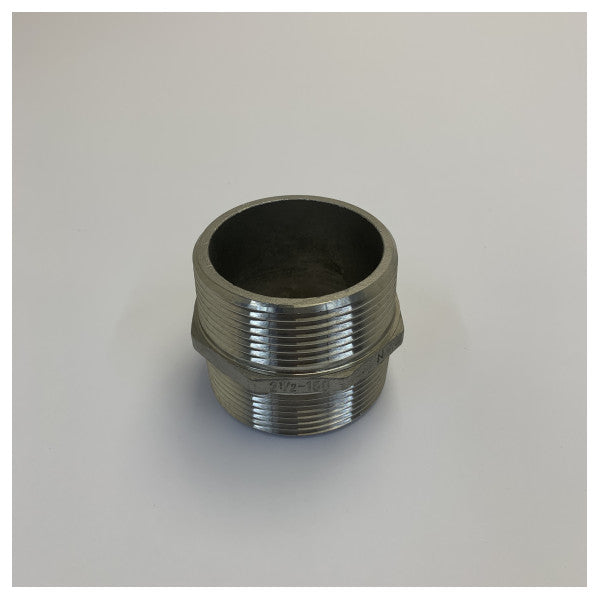 Marine rørfitting gevindnippel 0280N-10 NPT standard yacht-rørføring