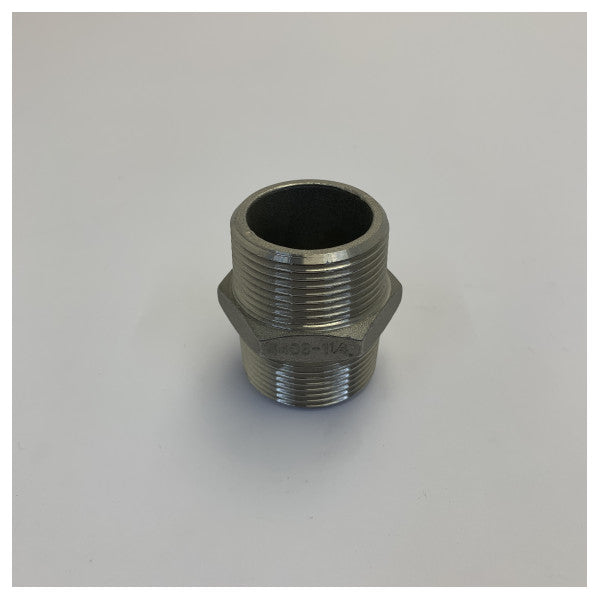 Rustfrit stål 1 1/4 tommer rørfitting 4408 PN16-6803 - marint yachtbeslag
