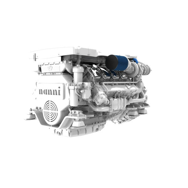 Motor Diesel Marinho Inboard Nanni Scania N16.1150 V8 1150 HP - 16.4L CR3
